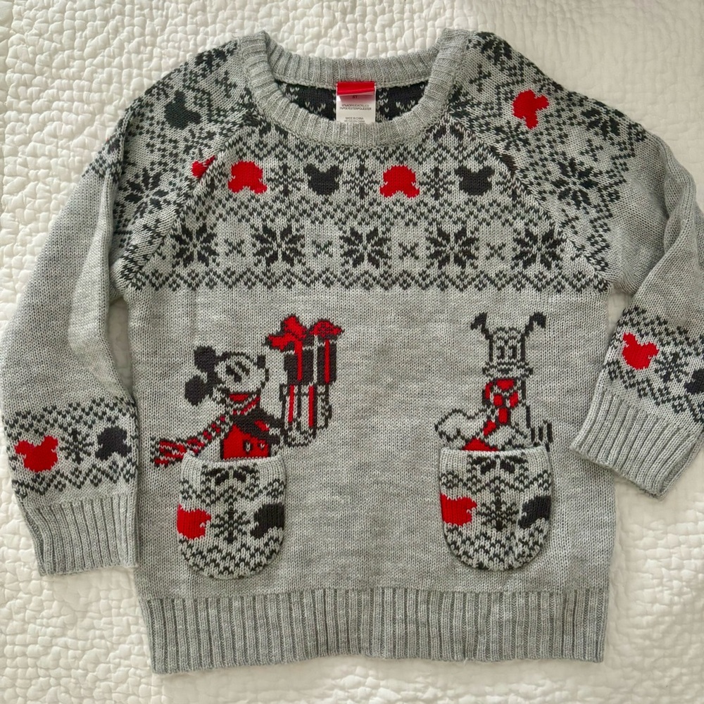 Disney Christmas Sweater 5T